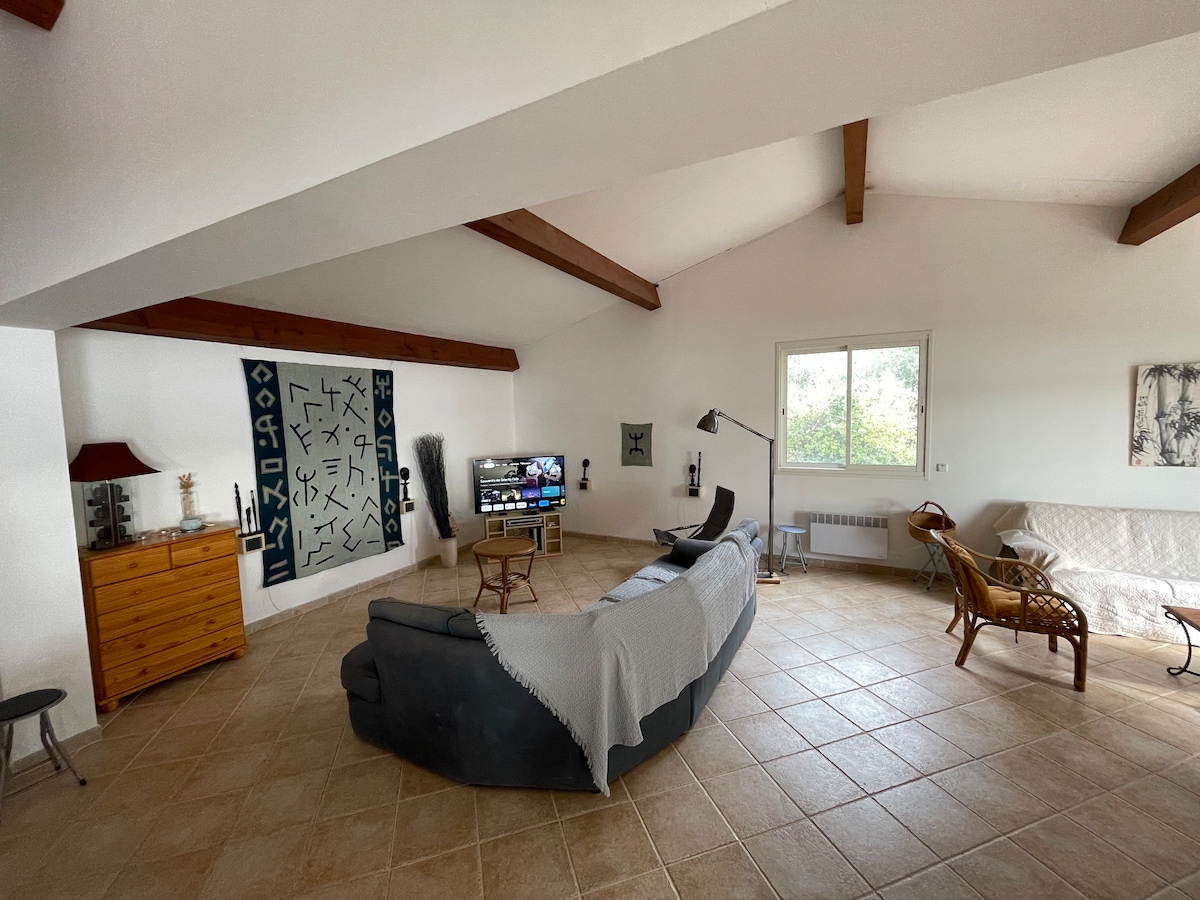 Airbnb con migliori performance: Beach at 350m Villa 7 bedrooms 12 beds 4 SB14pers a Olmeto