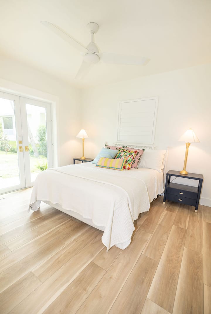 Dormitorio doble tamaño queen. 