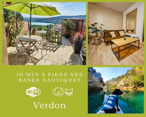 Lake View Studio in Montpezat