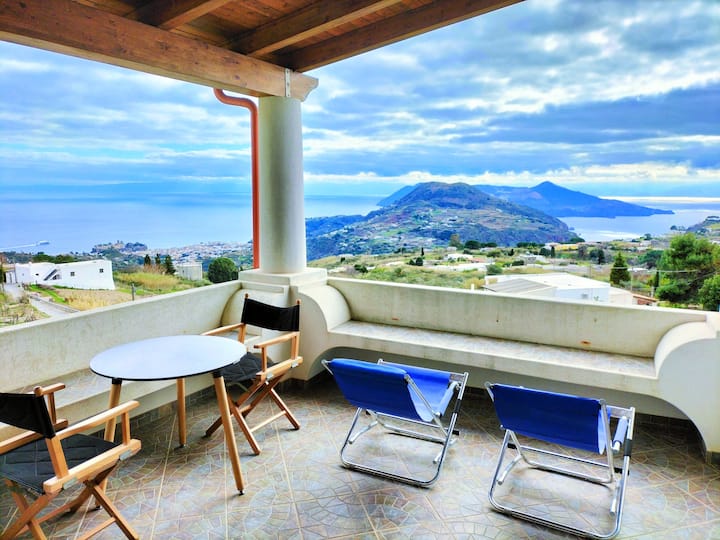 Scirocco Eolie With Sea View! - Lipari