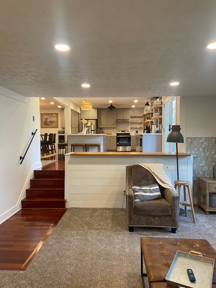 Charming Updated Family Home With Treehouse Deck - Greenwood, IN