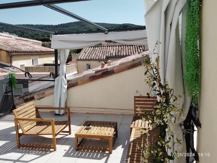 Un Nid Sur Les Toits Avec Terrasse - Villars
