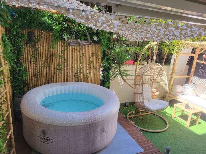 Superbe T3 Avec Jacuzzi Privatif - 몽펠리에