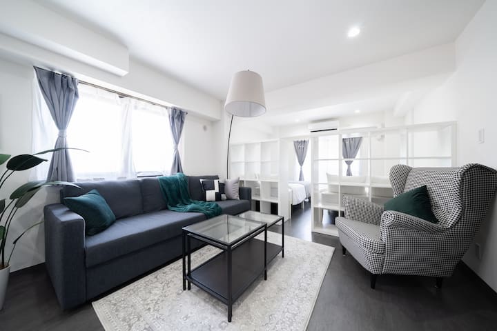 山手線駅徒歩6分/繁華街に近い静かな住宅街のデザイナーズホテル