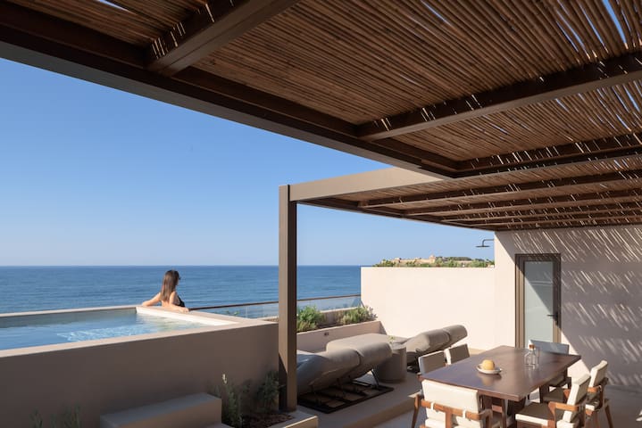 Aktaia BeachFront Retreat, with Plunge Pool gallery image 3