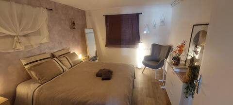 Appart rez-de-chaussée villa