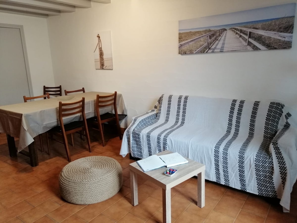 Top Airbnb: Small house on the beach side, 1 star "furnished tourism" a Mimizan