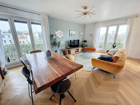 Apartment Bois de Vincennes between Paris & Disney