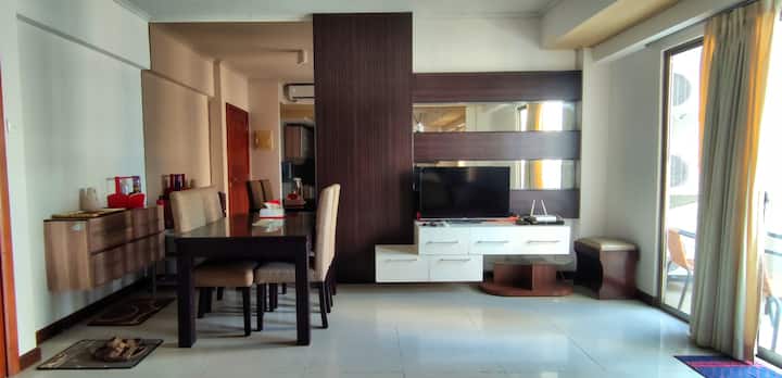 Large Full Furnished 3br Condo Waterplace Tower C - Surabaya