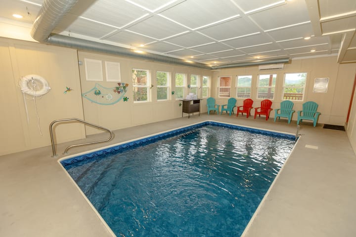 Incabinheatedpoolarcades-kingbeds-sleeps20-w/d-ev2 - Pigeon Forge, TN