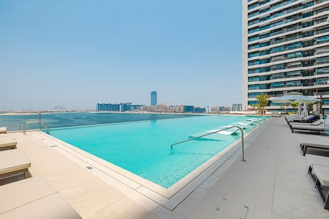 1BR w/ Marina Views | Beach Isle Emaar Beachfront