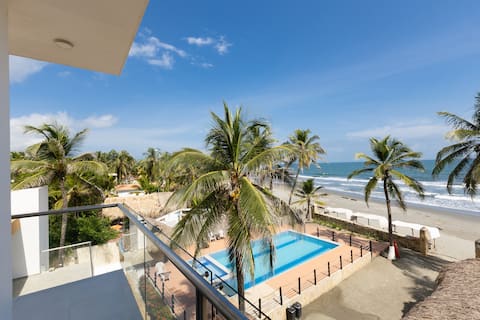 Luxury duplex with an ocean view