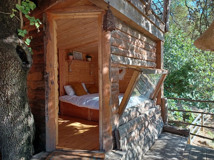 Brescou Lodge Cabane Insolite Nid Douillet Piscine - Hérault