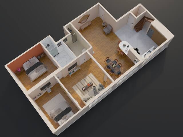 2BR Duplex Penthouse in the heart of Leblon gallery image 4