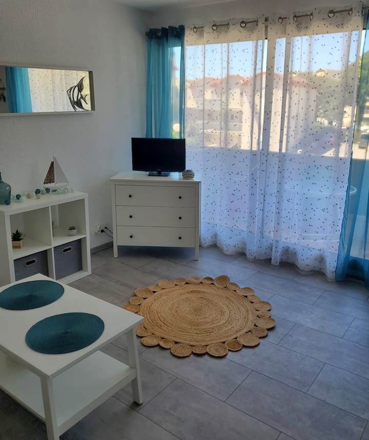 Très Beau Studio Cosy à 500m De La Plage - Gruissan