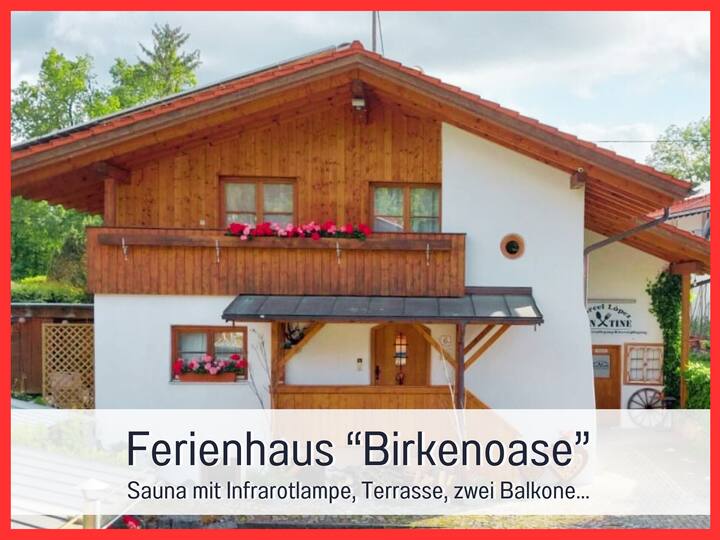Ferienhaus "Birkenoase" Mit Sauna, Terrasse, 3 Sz - Benediktbeuern