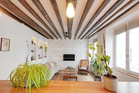 Top Airbnb: Le Marais, Paris – Bright & Stylish Apartment à Paris