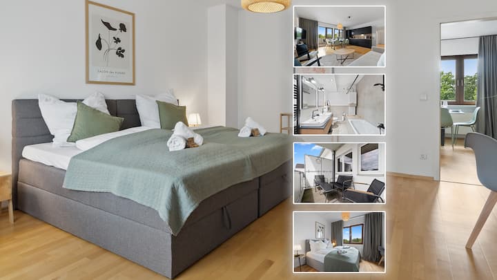 *Top* Near Cologne Fair/dom: 3 Br, 2 Bath, Parking - ケルン