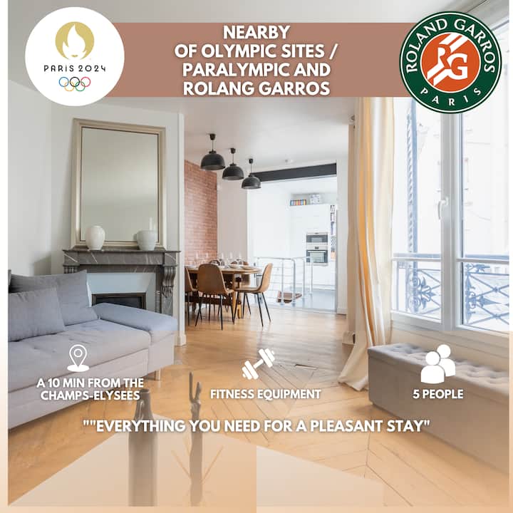Loft Spacieux à 10 Minutes Des Champs-élysées - Levallois-Perret