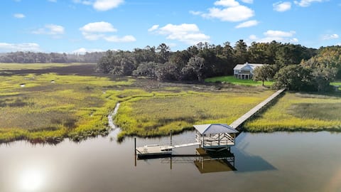 Low Country Luxury, Gorgeous View, Deep Water Dock