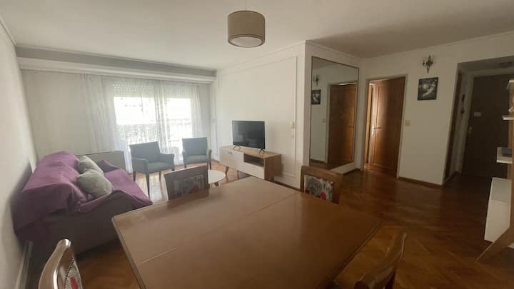 Furnished two-bedroom apartment in Recoleta