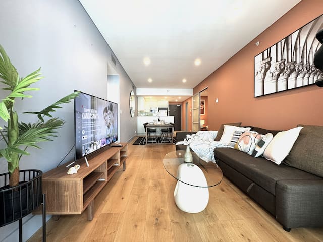 QVB/ICC: 3-Br Apt in Heart of City/Darling Harbour