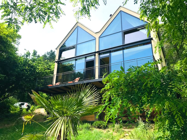 Burgstrasse Apartment West Mit Garten Und Sauna - Grünstadt