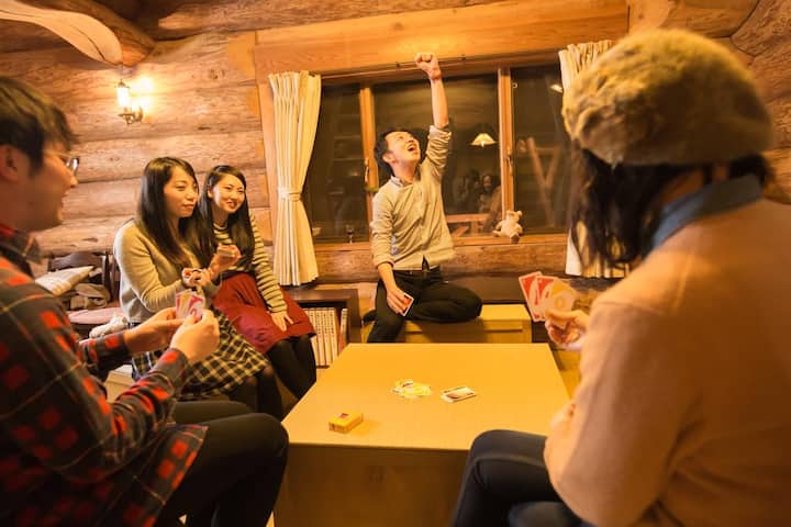 Yufuin Log House Tom Sawyer/ Cottage/bbq - 유후인초 가와카미