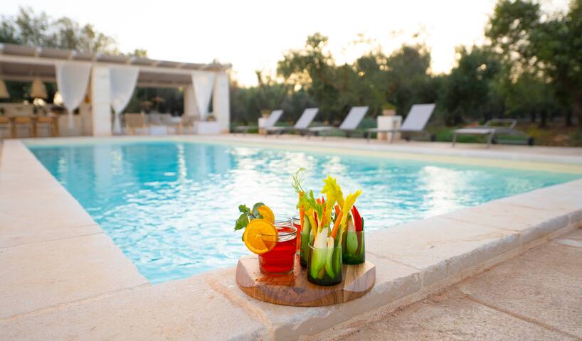 trulli tramontana – private pool gallery image 2