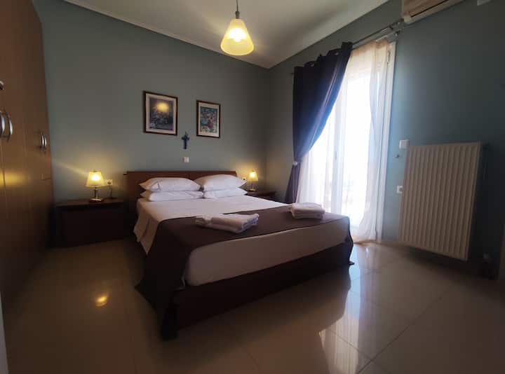 Υπνοδωμάτιο στο Agiokampos Resort