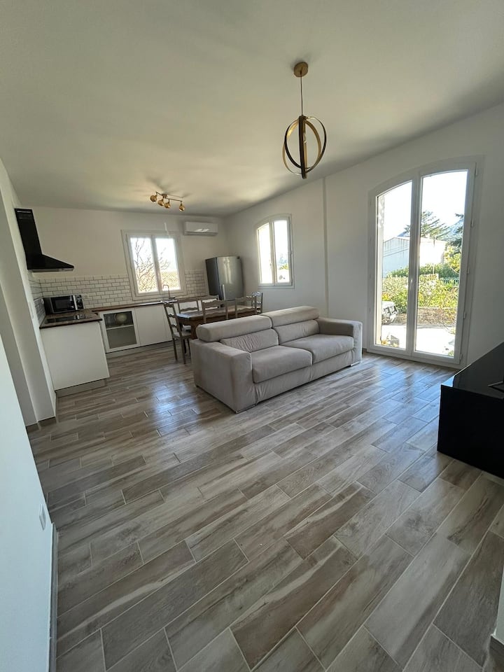 Appartement Entre Terre Et Mer Avec Beau Jardin T3 - Asco