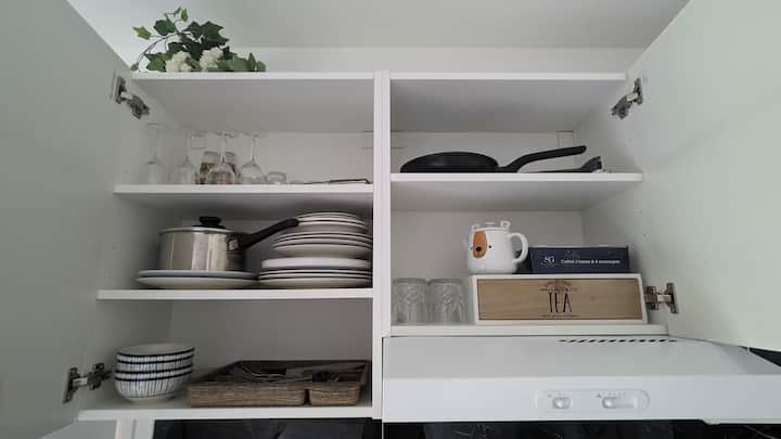 Studio Cosy Avec Jardin à 1 Min De La Gare - Ermont