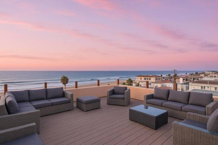 MB 2 Big Condos 4BR/4BA+Loft+Rooftop Deck by Sand