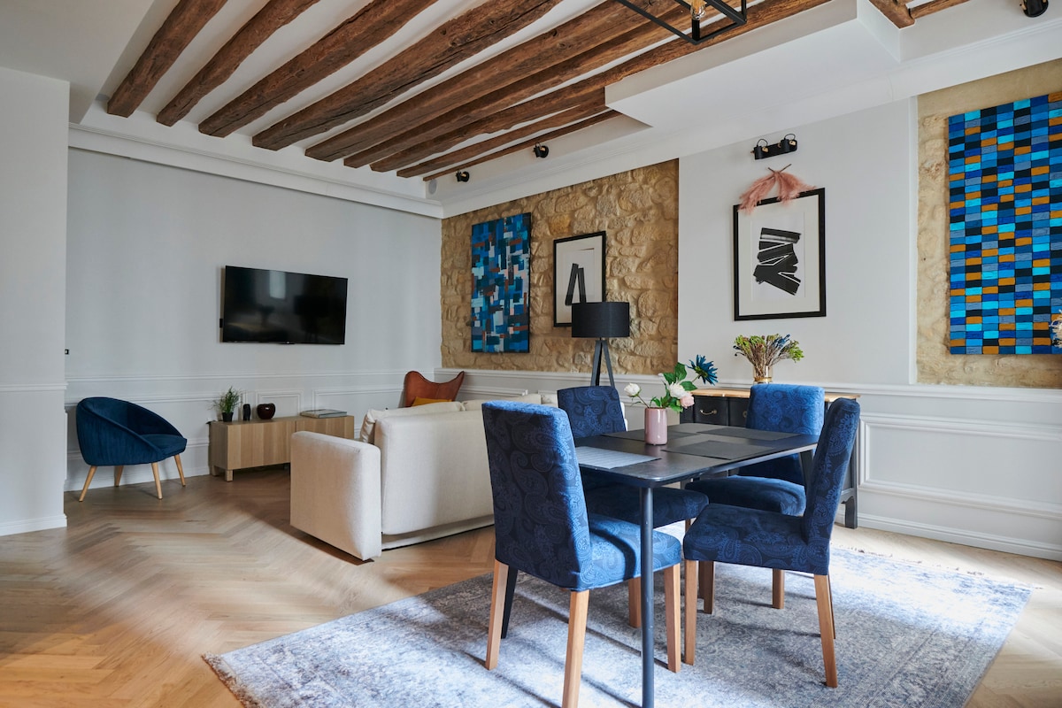 Top Airbnb: Stylish flat 60 m2 in heart of Paris in Paris