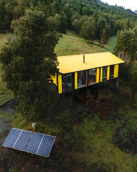Casa Embarcadero in the mountains of Cochamó