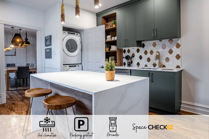 The Zena Fusion |2 parkings |Workdesks |Arcade |AC gallery image 3