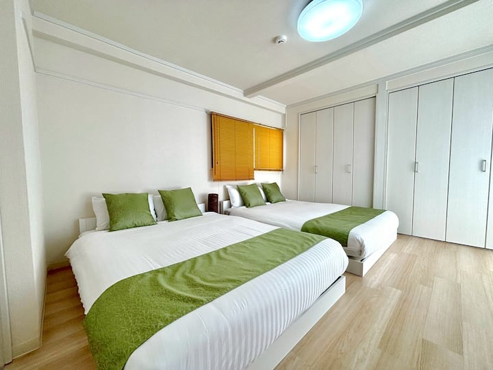 ◆Chambre401/2 lits doubles