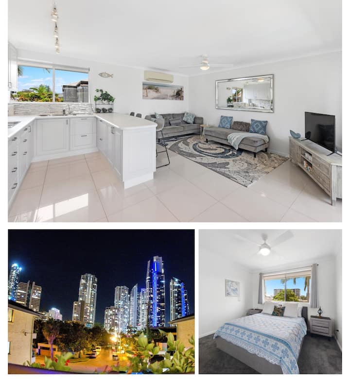 1 Br With City Skyline Views | Free Secure Parking - Gold Coast