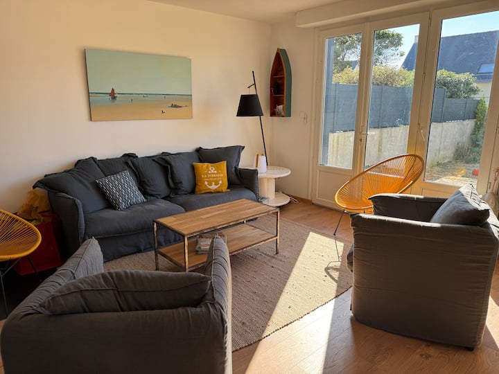 Maison  10 Personnes Plage 3 Mn à Pied - La Turballe