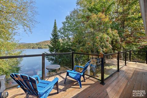 Chalet Robin des P'tits Bois | Waterfront | Spa