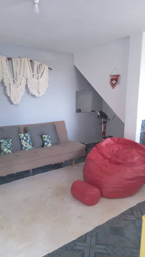 Successful Airbnb property: House near Dutra, with garden in Caçapava