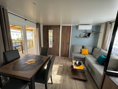 Successful Airbnb property: Comfortable mobile home in Cap-ferret in Lège Cap Ferret