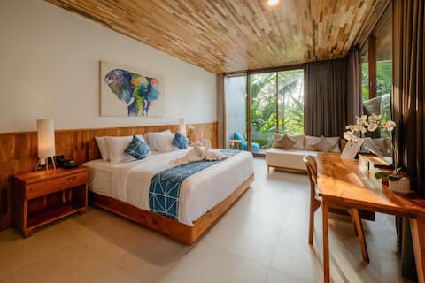 1 BR # villa 7 close to the beach