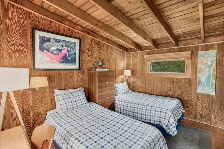 デッキに直接つながる専用玄関を備えたゲスト用寝室# 2