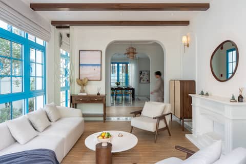 6BR 5.5bth NEW Villa | 1min walk to beachfront
