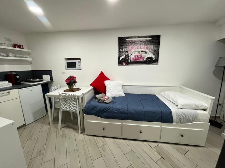 kitanda cha sofa kinakuwa kitanda mara mbili cha 160x200 (mraba 2)