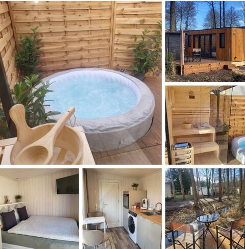 Tiny House with Hot tub & Sauna