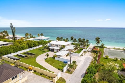 Oceanfront Estate with Pool
