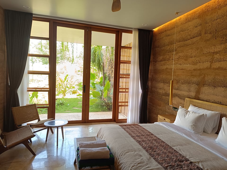 The Pondhouse, a rammed-earth villa in north Bali, Seririt, Bali, Indonesia, photo 8 of 10