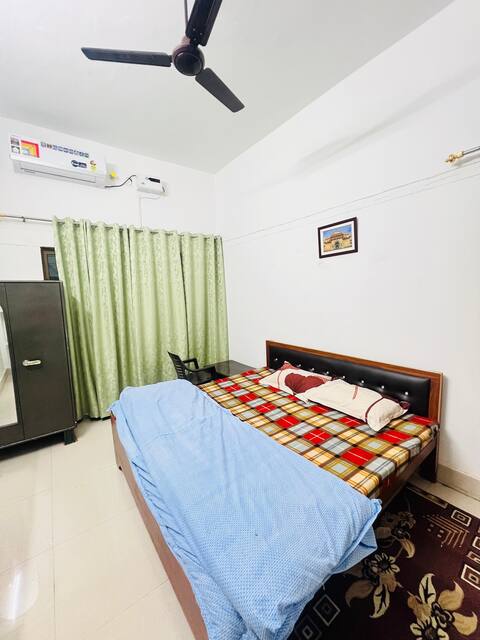 Ayodhya's Essence: 3 Deluxe Rooms with Kitchen